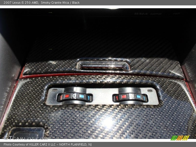 Smoky Granite Mica / Black 2007 Lexus IS 250 AWD