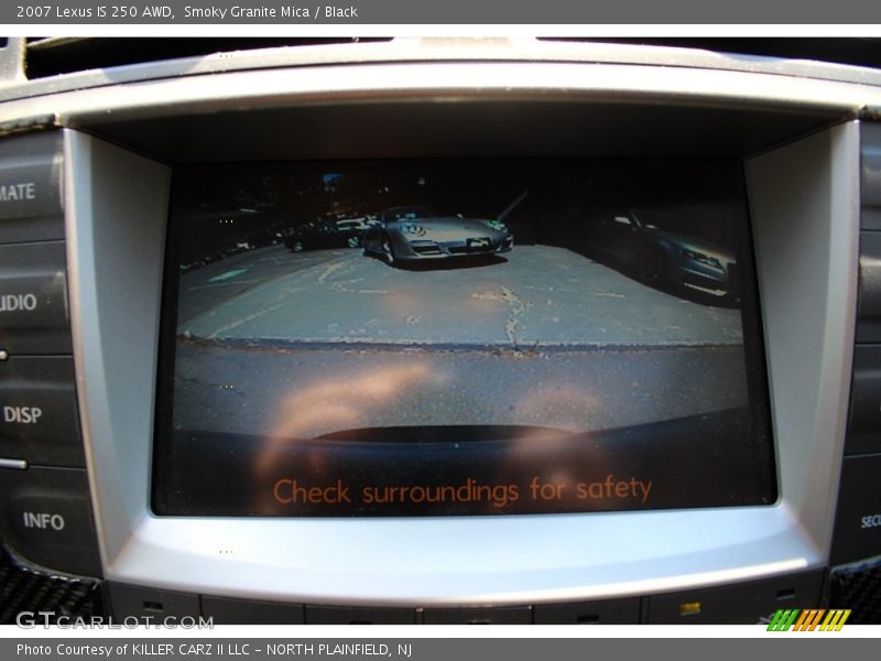 Smoky Granite Mica / Black 2007 Lexus IS 250 AWD