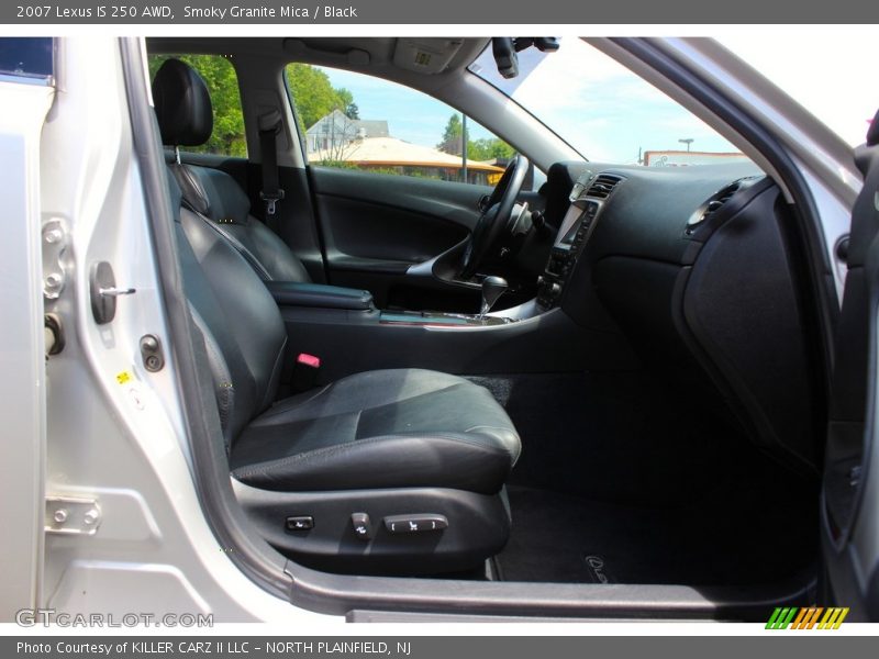 Smoky Granite Mica / Black 2007 Lexus IS 250 AWD