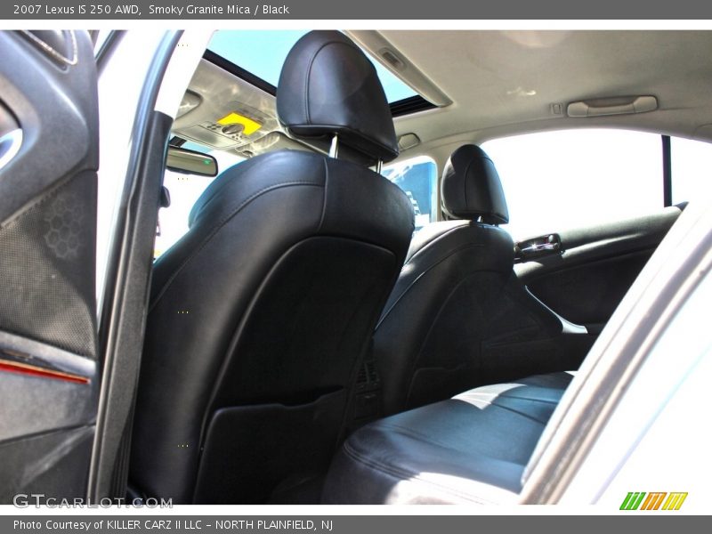 Smoky Granite Mica / Black 2007 Lexus IS 250 AWD