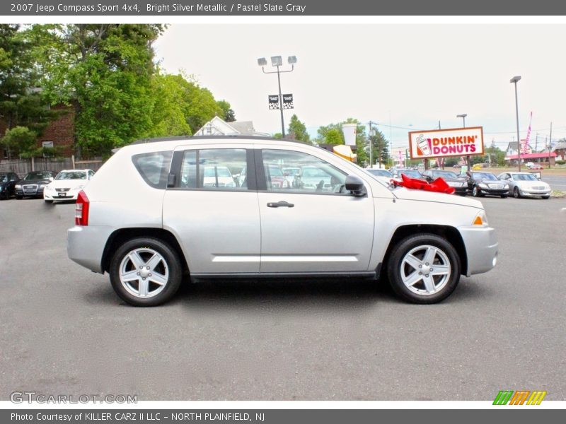 Bright Silver Metallic / Pastel Slate Gray 2007 Jeep Compass Sport 4x4