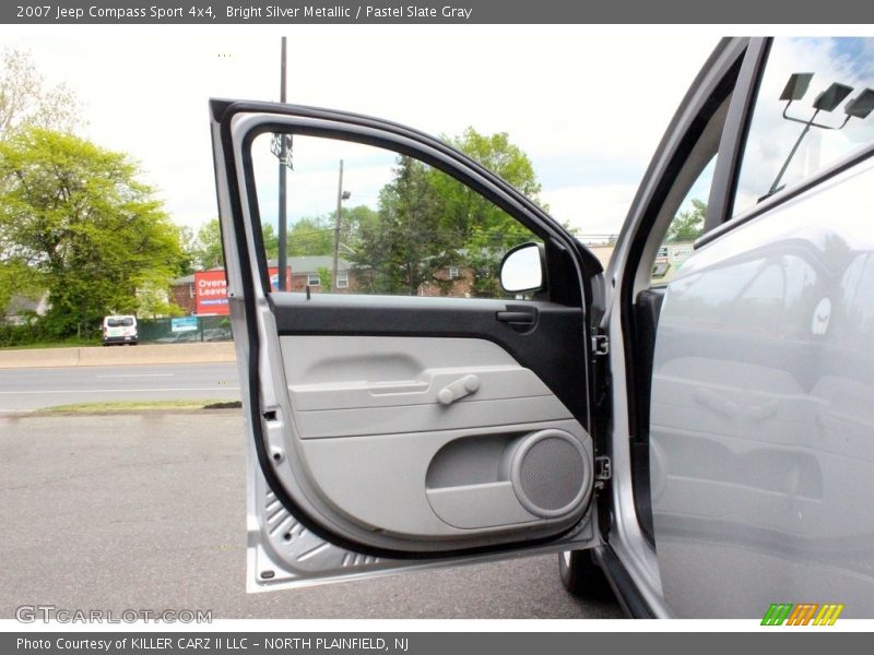 Bright Silver Metallic / Pastel Slate Gray 2007 Jeep Compass Sport 4x4