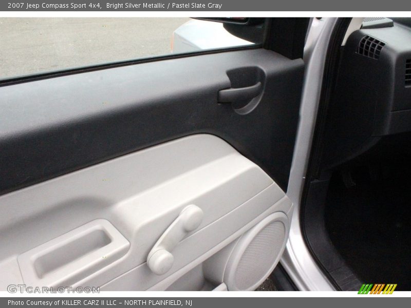 Bright Silver Metallic / Pastel Slate Gray 2007 Jeep Compass Sport 4x4