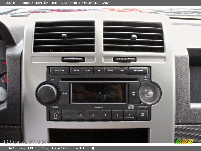 Bright Silver Metallic / Pastel Slate Gray 2007 Jeep Compass Sport 4x4