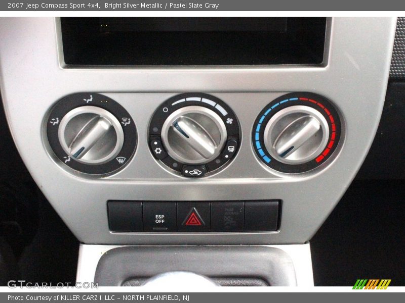 Bright Silver Metallic / Pastel Slate Gray 2007 Jeep Compass Sport 4x4