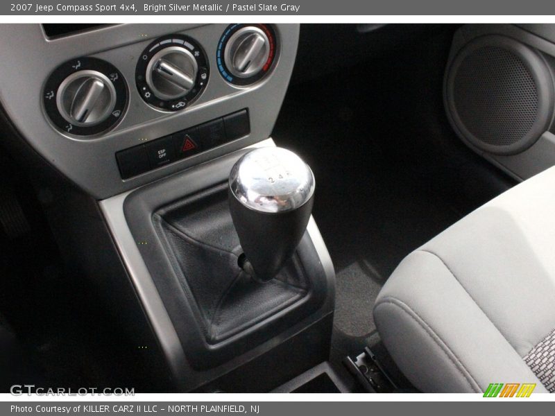 Bright Silver Metallic / Pastel Slate Gray 2007 Jeep Compass Sport 4x4
