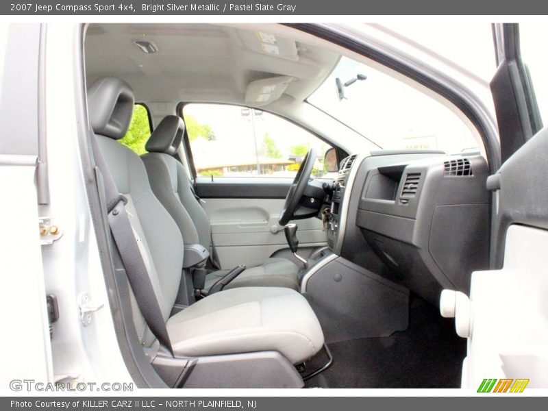 Bright Silver Metallic / Pastel Slate Gray 2007 Jeep Compass Sport 4x4