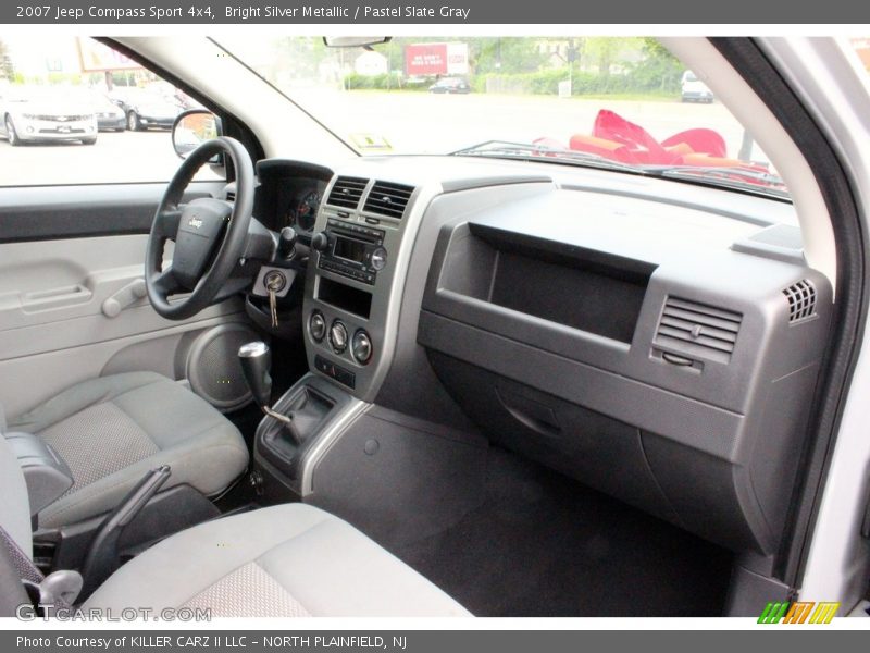Bright Silver Metallic / Pastel Slate Gray 2007 Jeep Compass Sport 4x4