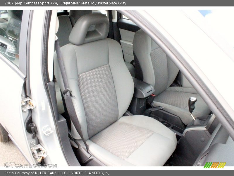 Bright Silver Metallic / Pastel Slate Gray 2007 Jeep Compass Sport 4x4