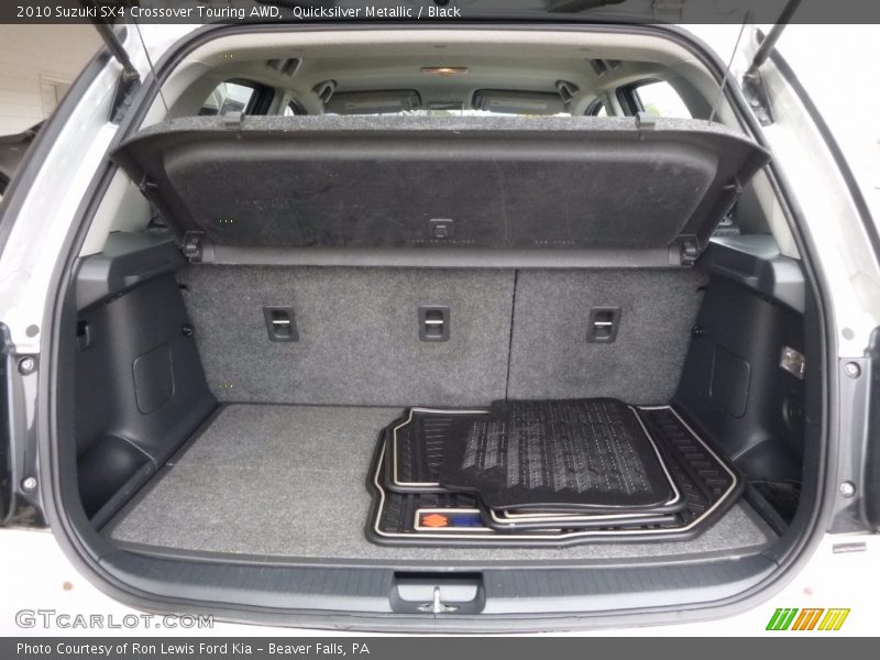 Quicksilver Metallic / Black 2010 Suzuki SX4 Crossover Touring AWD