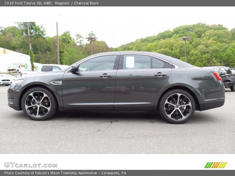 Magnetic / Charcoal Black 2016 Ford Taurus SEL AWD