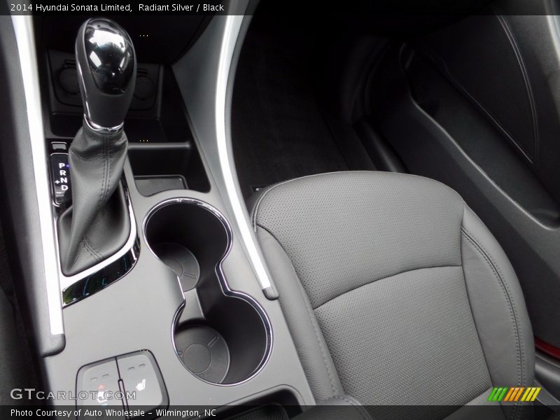 Radiant Silver / Black 2014 Hyundai Sonata Limited