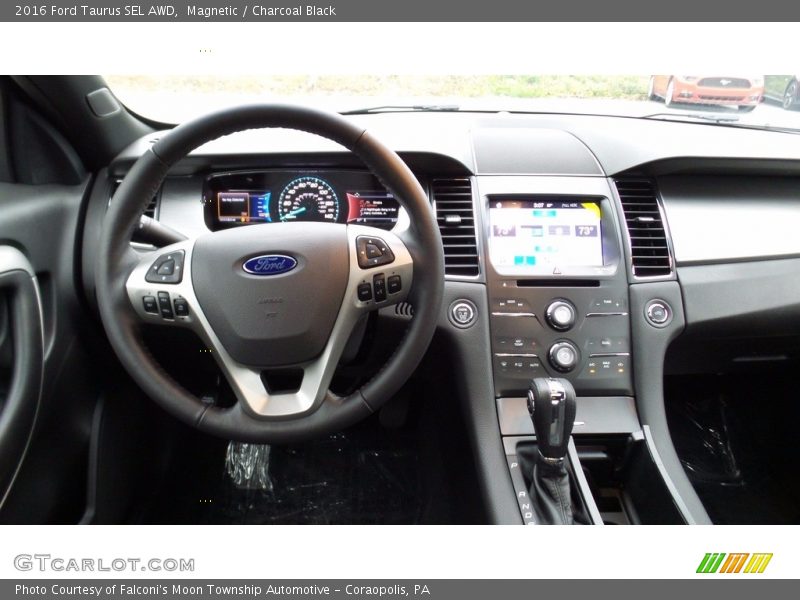 Magnetic / Charcoal Black 2016 Ford Taurus SEL AWD