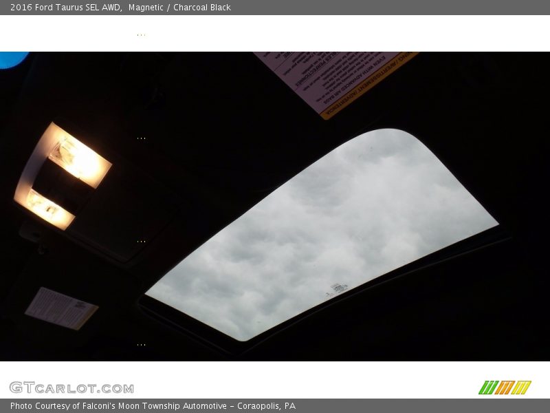 Magnetic / Charcoal Black 2016 Ford Taurus SEL AWD