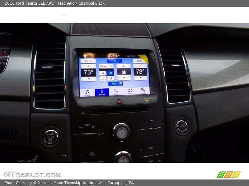 Magnetic / Charcoal Black 2016 Ford Taurus SEL AWD