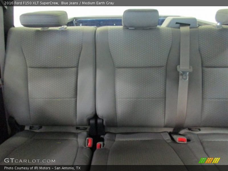 Blue Jeans / Medium Earth Gray 2016 Ford F150 XLT SuperCrew