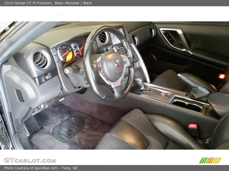 Black Obsidian / Black 2010 Nissan GT-R Premium