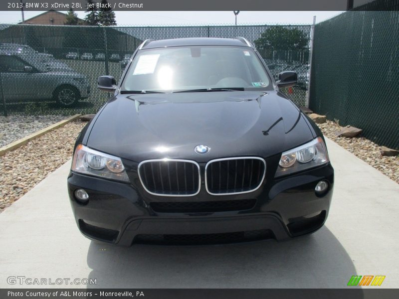 Jet Black / Chestnut 2013 BMW X3 xDrive 28i