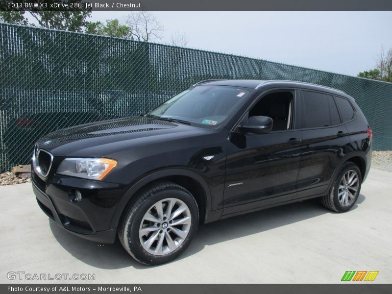 Jet Black / Chestnut 2013 BMW X3 xDrive 28i