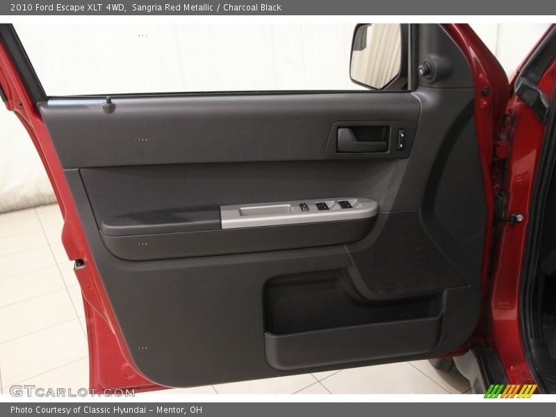 Sangria Red Metallic / Charcoal Black 2010 Ford Escape XLT 4WD