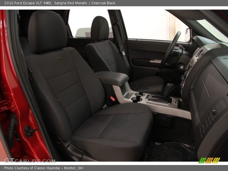 Sangria Red Metallic / Charcoal Black 2010 Ford Escape XLT 4WD