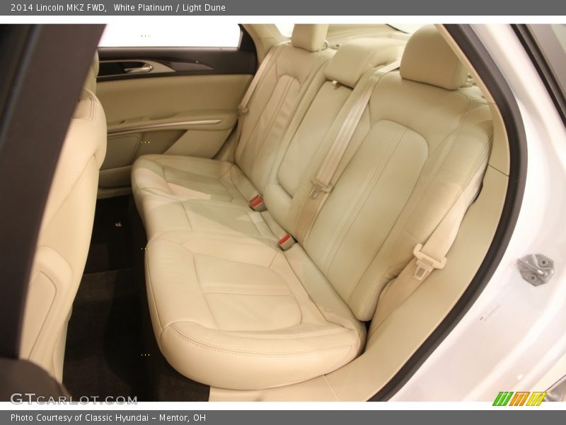 White Platinum / Light Dune 2014 Lincoln MKZ FWD