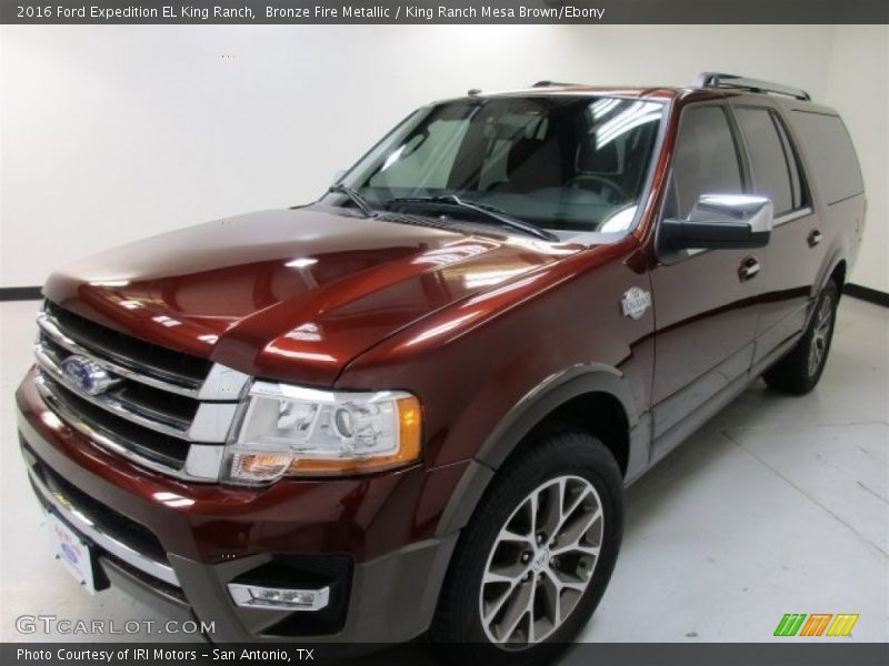 Bronze Fire Metallic / King Ranch Mesa Brown/Ebony 2016 Ford Expedition EL King Ranch