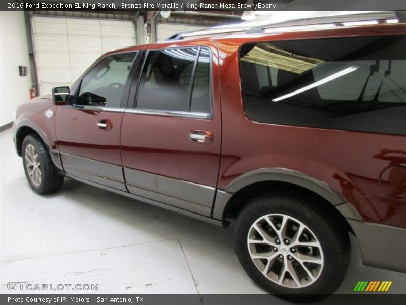 Bronze Fire Metallic / King Ranch Mesa Brown/Ebony 2016 Ford Expedition EL King Ranch