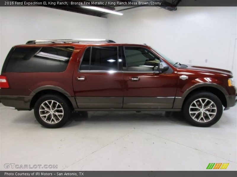 Bronze Fire Metallic / King Ranch Mesa Brown/Ebony 2016 Ford Expedition EL King Ranch
