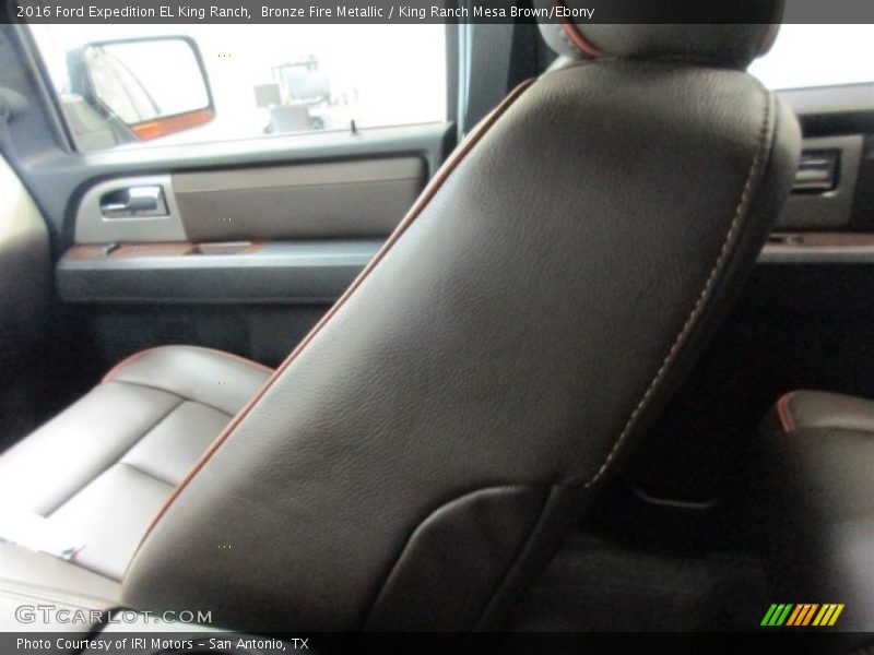 Bronze Fire Metallic / King Ranch Mesa Brown/Ebony 2016 Ford Expedition EL King Ranch