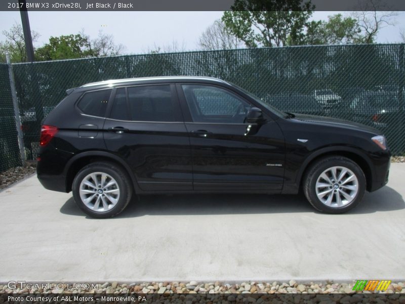 Jet Black / Black 2017 BMW X3 xDrive28i
