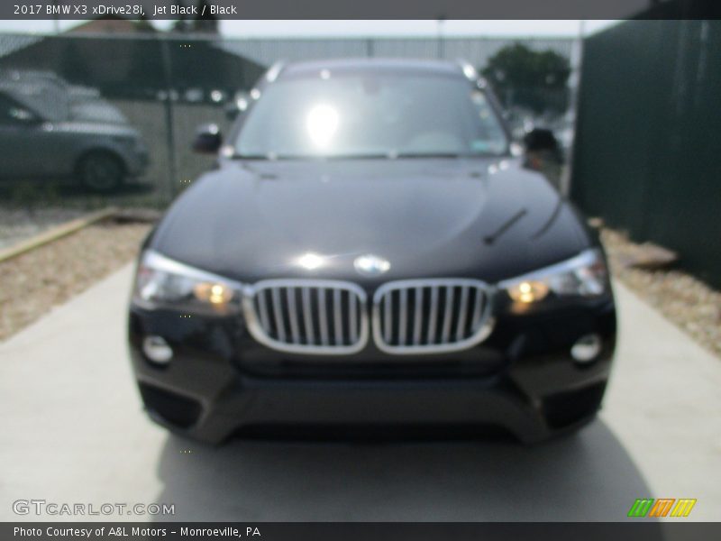 Jet Black / Black 2017 BMW X3 xDrive28i