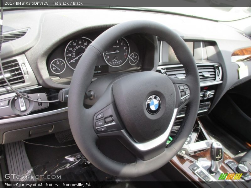 Jet Black / Black 2017 BMW X3 xDrive28i