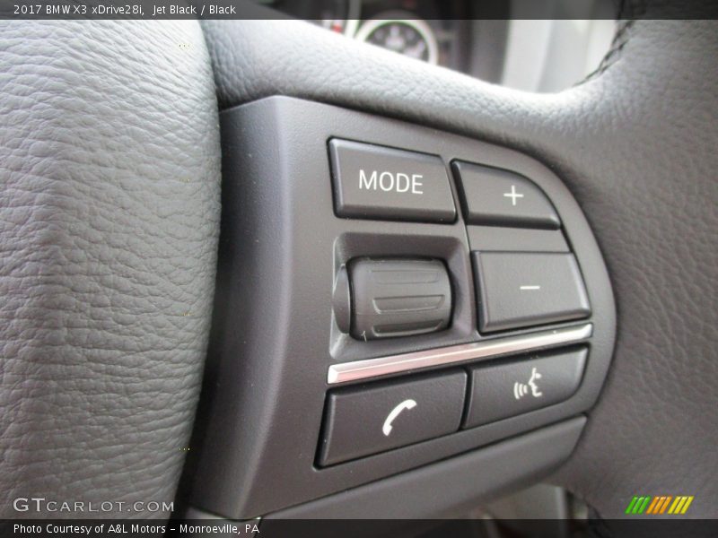 Jet Black / Black 2017 BMW X3 xDrive28i