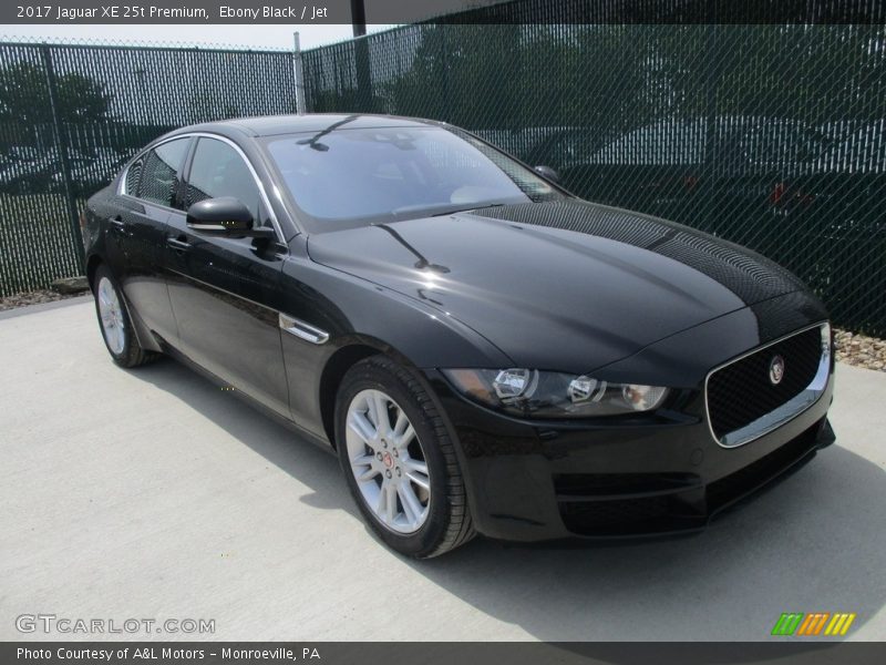 Ebony Black / Jet 2017 Jaguar XE 25t Premium