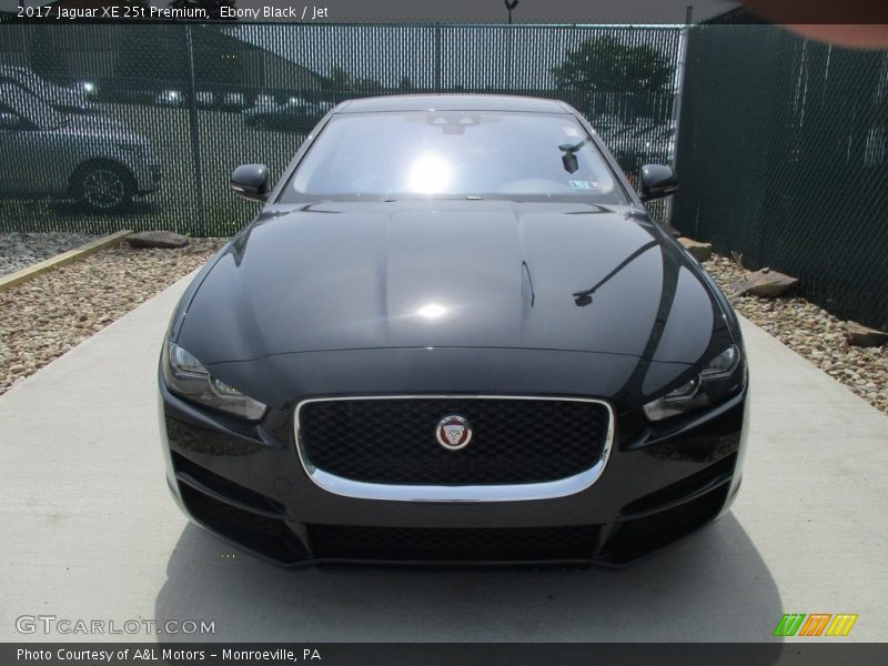 Ebony Black / Jet 2017 Jaguar XE 25t Premium