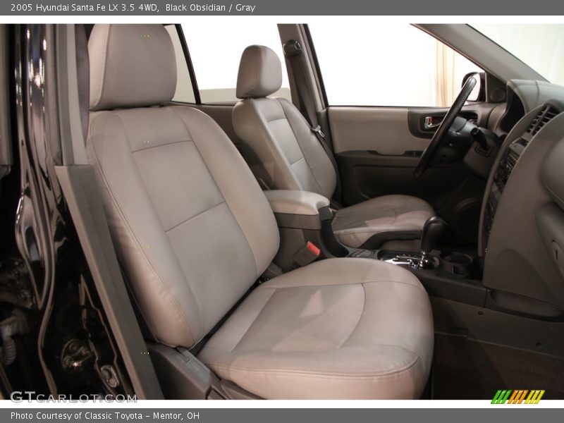 Black Obsidian / Gray 2005 Hyundai Santa Fe LX 3.5 4WD