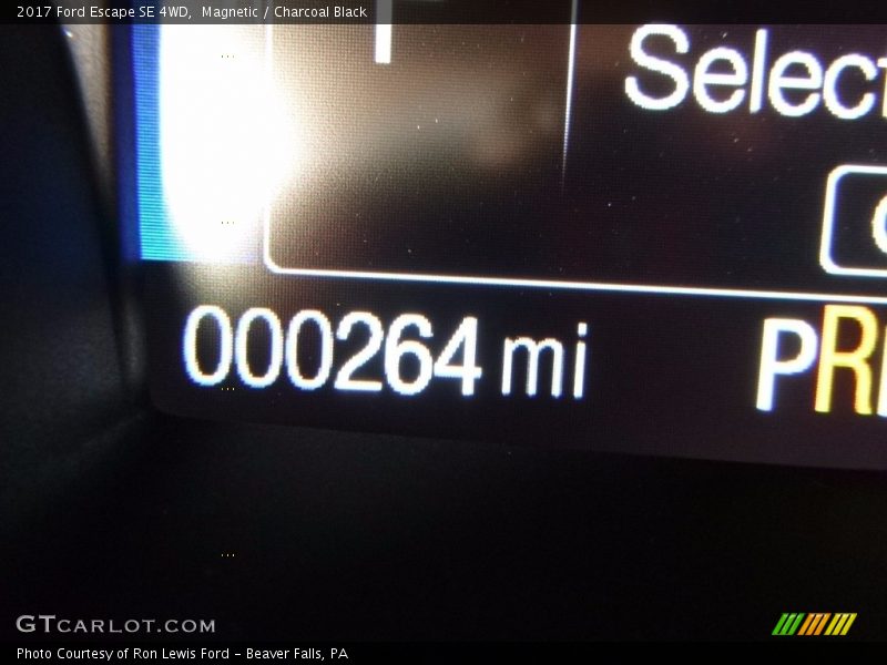 Magnetic / Charcoal Black 2017 Ford Escape SE 4WD