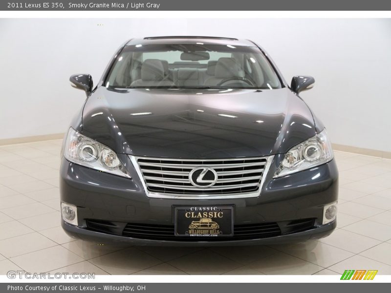 Smoky Granite Mica / Light Gray 2011 Lexus ES 350