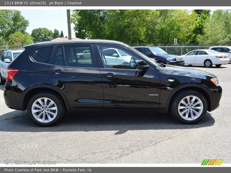 Jet Black / Chestnut 2014 BMW X3 xDrive28i