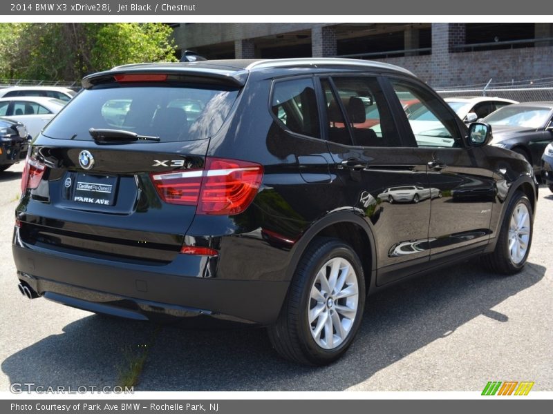 Jet Black / Chestnut 2014 BMW X3 xDrive28i