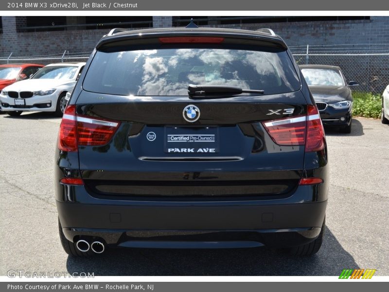 Jet Black / Chestnut 2014 BMW X3 xDrive28i