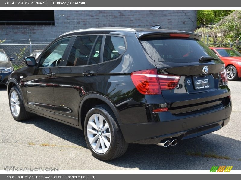 Jet Black / Chestnut 2014 BMW X3 xDrive28i
