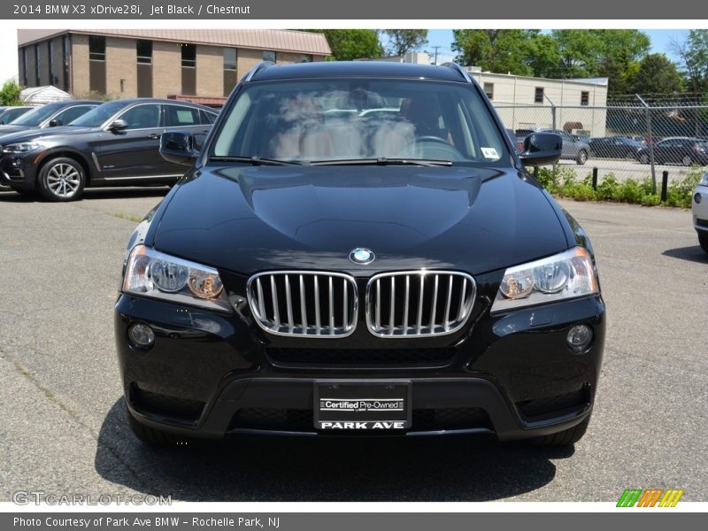 Jet Black / Chestnut 2014 BMW X3 xDrive28i