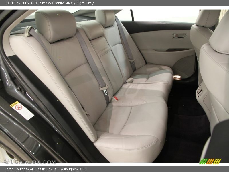 Smoky Granite Mica / Light Gray 2011 Lexus ES 350