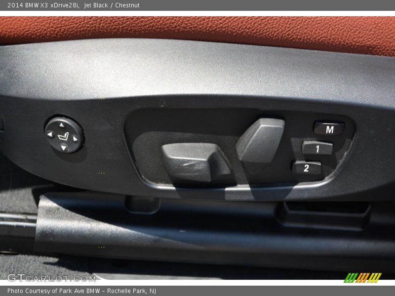 Jet Black / Chestnut 2014 BMW X3 xDrive28i