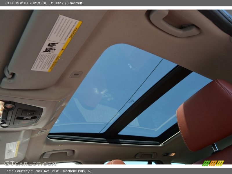 Jet Black / Chestnut 2014 BMW X3 xDrive28i