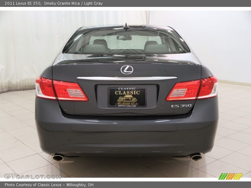 Smoky Granite Mica / Light Gray 2011 Lexus ES 350