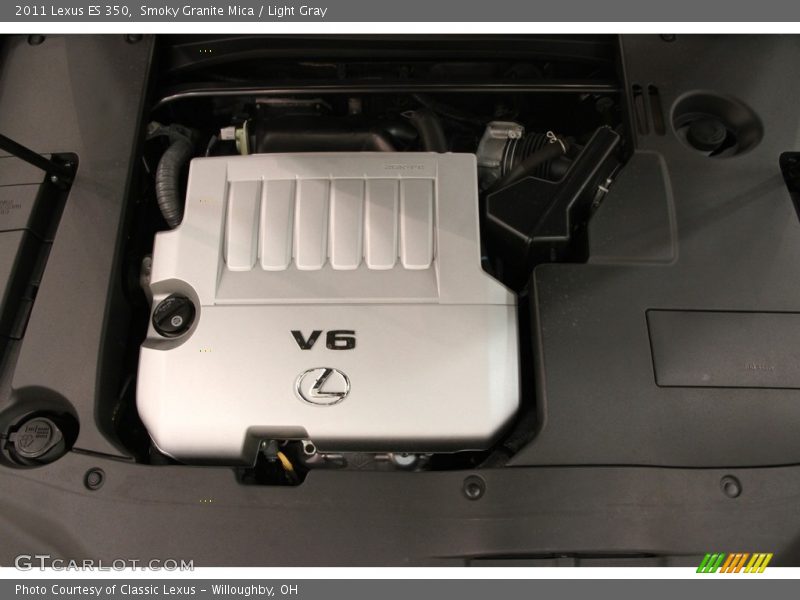 Smoky Granite Mica / Light Gray 2011 Lexus ES 350