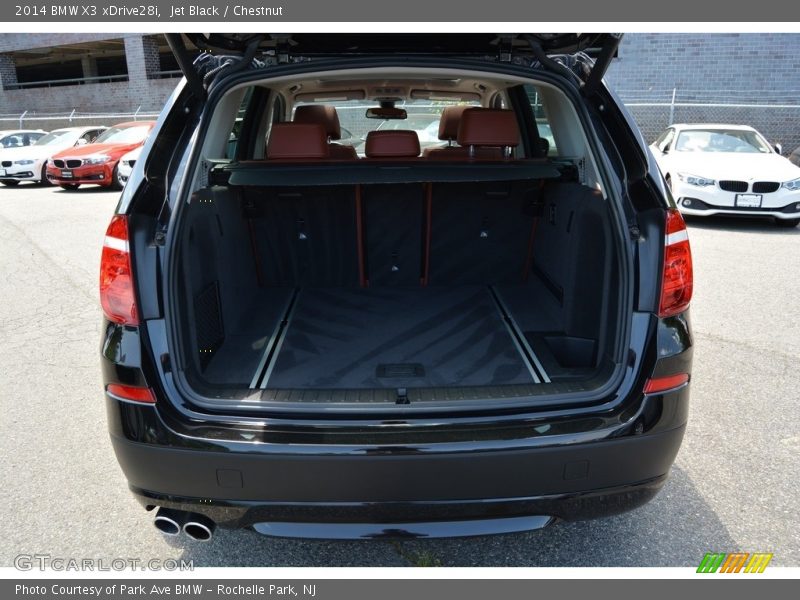 Jet Black / Chestnut 2014 BMW X3 xDrive28i